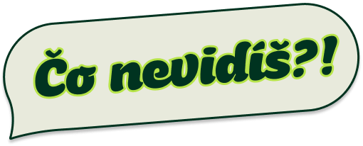 Čo nevidíš?!